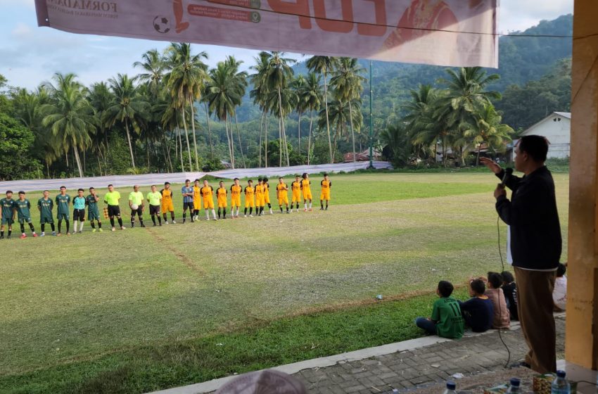  Semarakkan Milad Ke-8, Ketua Umum FORMADANA Buka Secara Resmi Turnamen Bola Kaki FORMADANA CUP-1