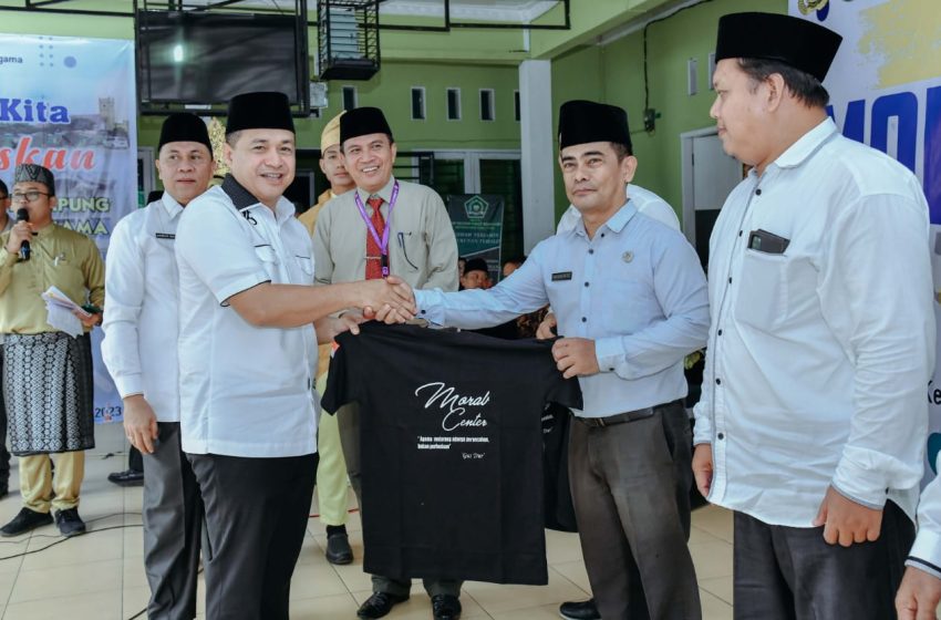  Wujudkan Moderasi Beragama, Bupati Zahir Ikuti Launching Morab Center