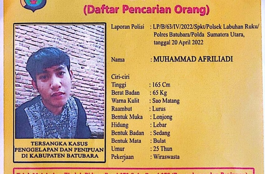  Korban Penipuan dan Penggelapan Lapor Polsek Lab, Ruku, Tersangka Kini DPO