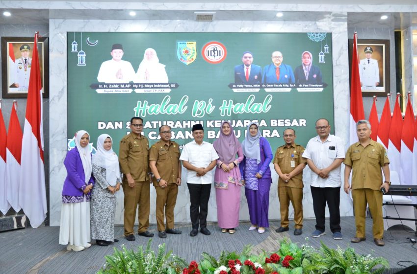  IDI Cabang Kabupaten Batu Bara Gelar Halal Bihalal Bersama Bupati Zahir