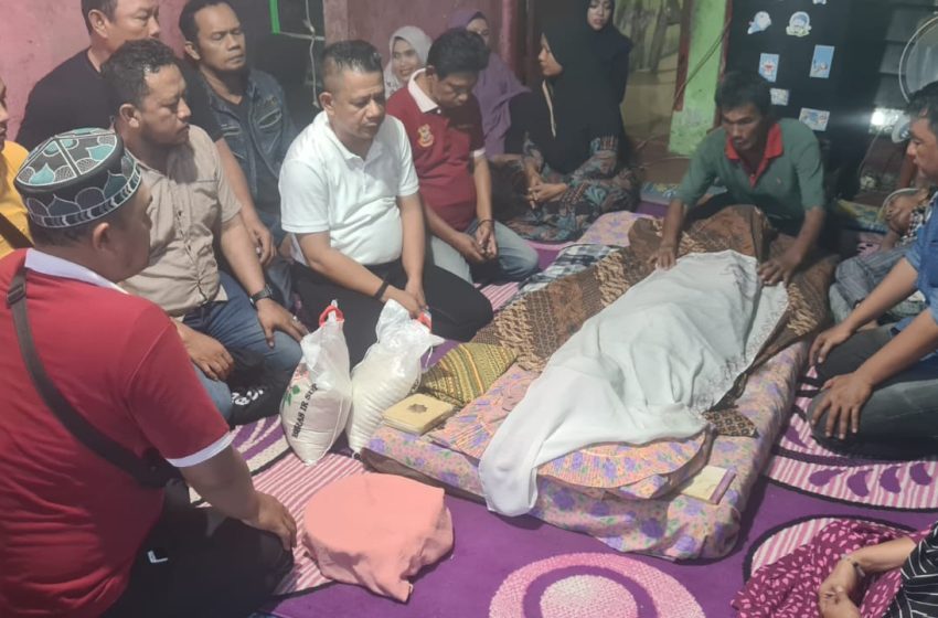  Ibunda Wartawan Khairunnas Meninggal Dunia, Ketua Pewarta Berikan Santunan