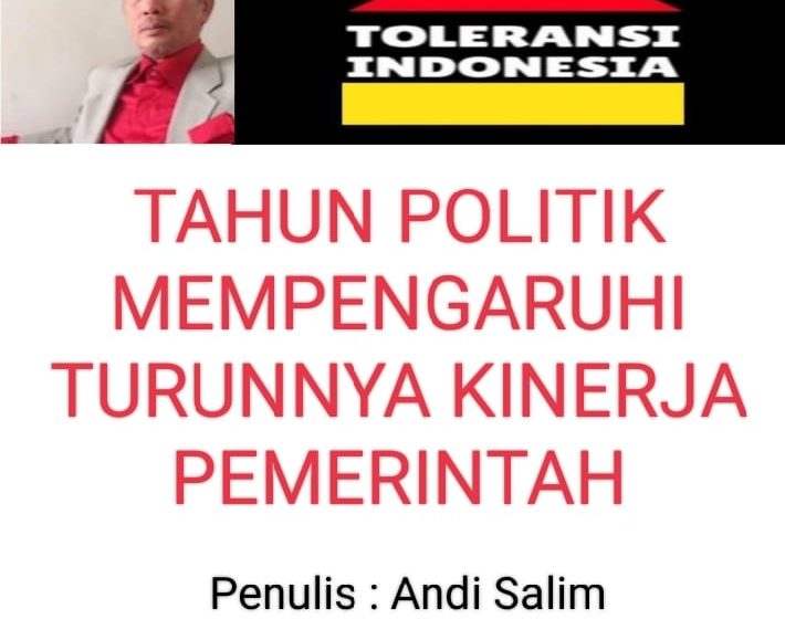  Tahun Politik Mempengaruhi Turunnya Kinerja Pemerintah