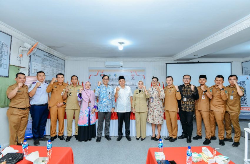  KPK RI Gelar Bimtek di Desa Pulau Sejuk Percontohan Anti Korupsi