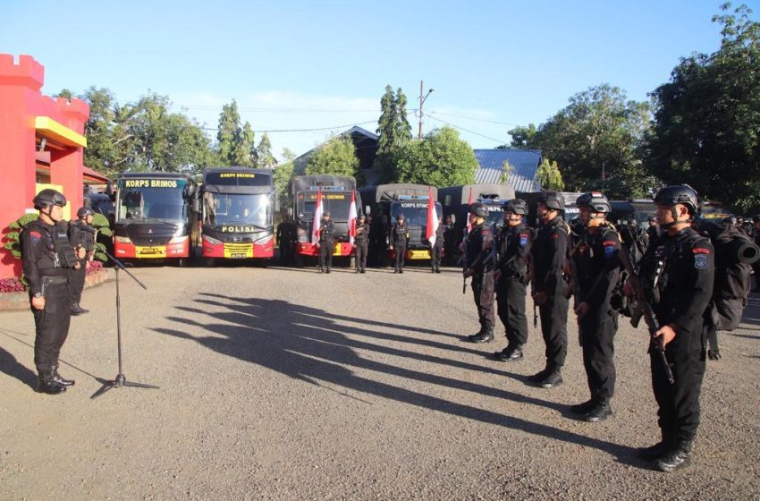  Mendadak! Danyon C Pelopor Periksa Personel Brimob Bone