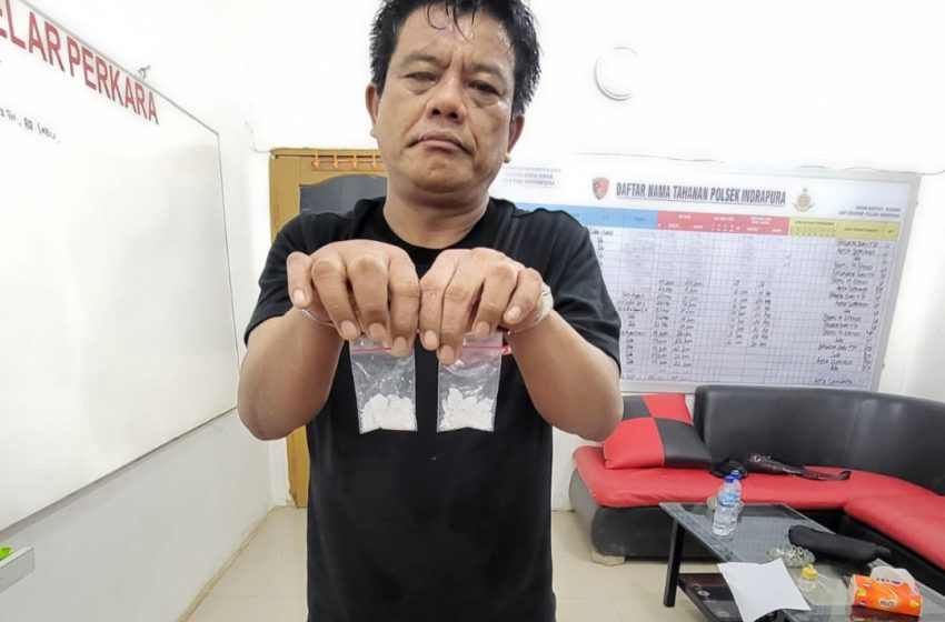  Walaupun Terjun ke Sungai BD Shabu Dedi Turjek Berhasil di Ringkus Polisi