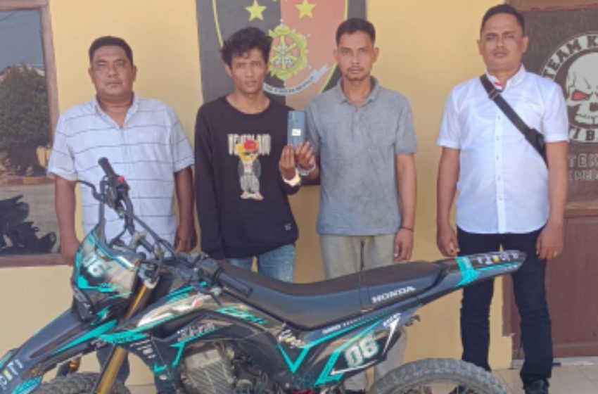  Miris, Anak Tokoh Masyarakat Pagurawan Jambret Hp Tertangkap di Kejar Warga