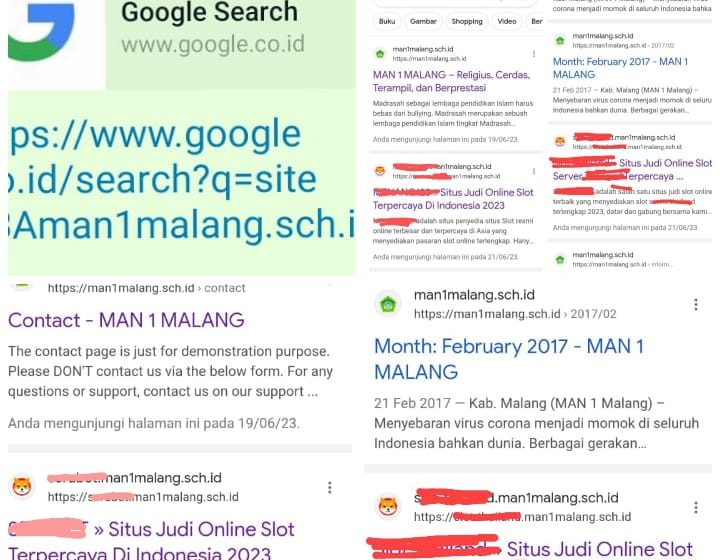  Situs Judi Online Bobol Situs Link MAN 1 Malang