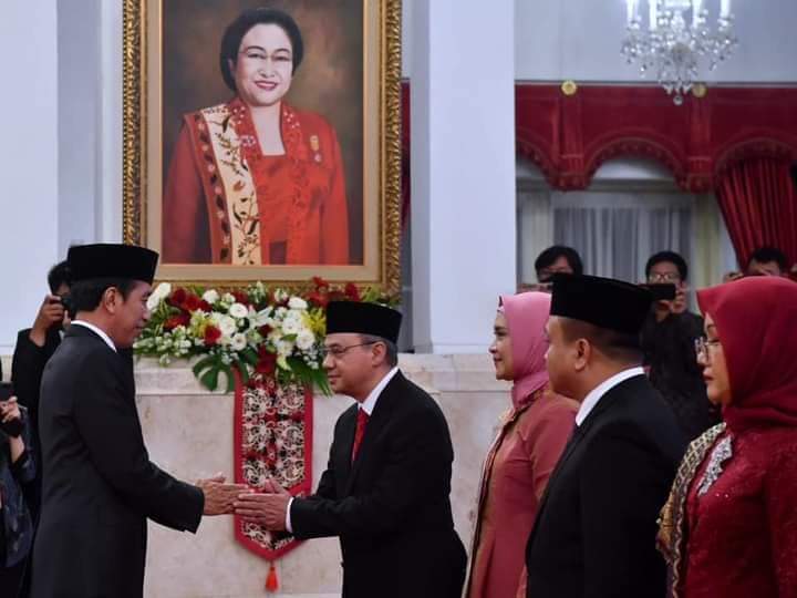  Presiden Jokowi Lantik Sejumlah Duta Besar RI untuk Negara Sahabat