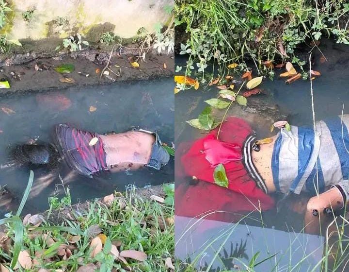  Ini Kronologis Penemuan Dua Mayat  Dalam Parit di Jalan AH Nasution Warga Kelurahan Sari Rejo Medan Polonia