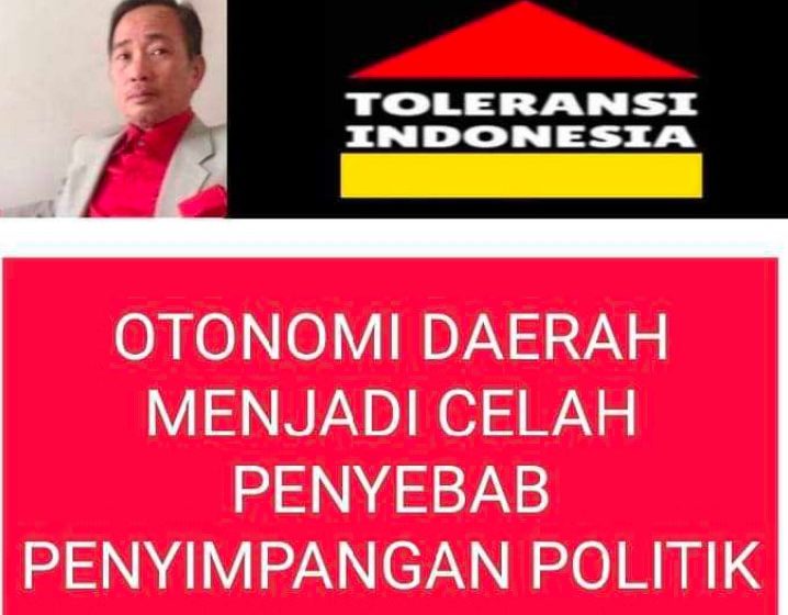  Otonomi Daerah Menjadi Celah Penyebab Penyimpangan Politik