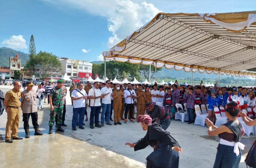  Masyarakat Yayasan Mulia Raja Napitupulu Dukung Kegiatan Pra PON XXI