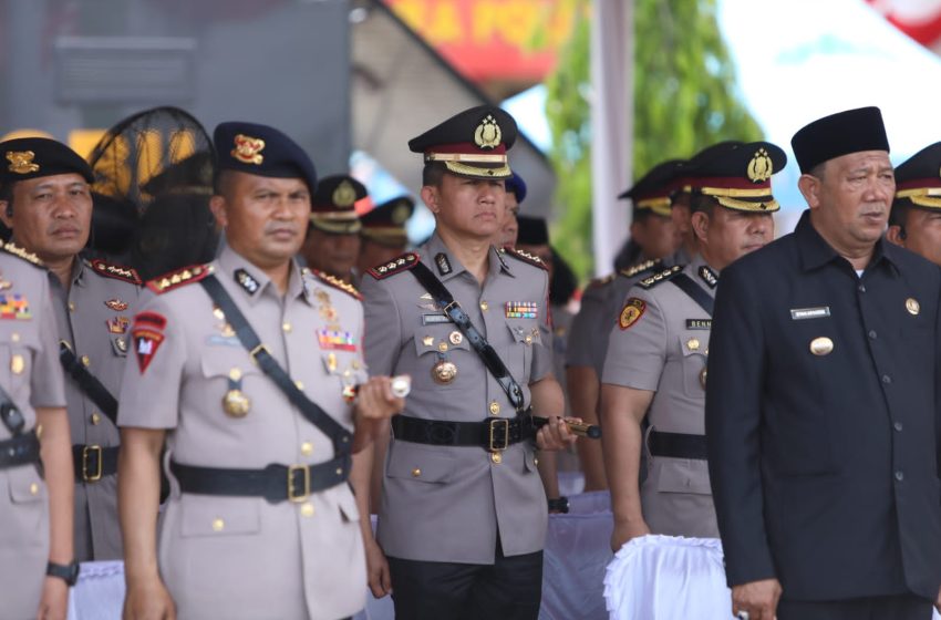  Kapolrestabes Medan Hadiri Penutupan Pendidikan, Pelantikan dan Pengambilan Sumpah Bintara Polri