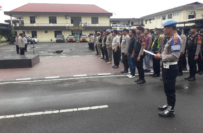  Redam Kejahatan Jalanan, Polrestabes Medan Tingkatkan Patroli Skala Besar