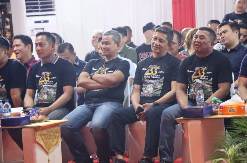  Kapolrestabes Medan Hadiri Penyerahan Hadiah Pawai Karnival di Lapangan Benteng