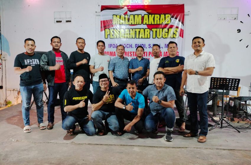  Pindah Tugas, IPDA Moch Rudi, S.Pd.I MM Berpamitan ke Keluarga Besar Polresta Pati