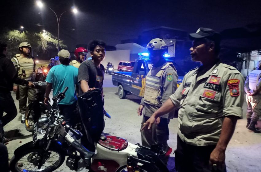  Antisipasi Kejahatan Jalanan, Polsek Percut Gelar Patroli