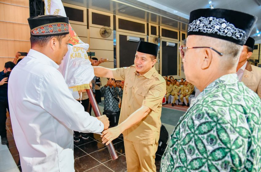  Pelantikan DPC Papdesi Batu Bara, Bupati Zahir Dorong Komitmen Membangun Daerah