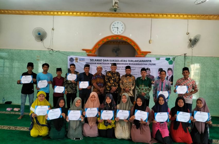  Dosen FAI UMSU Pengabdian di Ranting Desa Sukasari Kecamatan Pegajahan Sergai