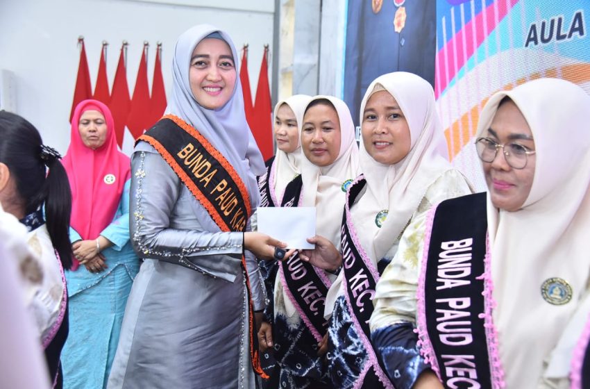  Apresiasi Bunda PAUD Kecamatan, Ny. Maya: Bunda PAUD Berhak Mendapatkan Penghargaan