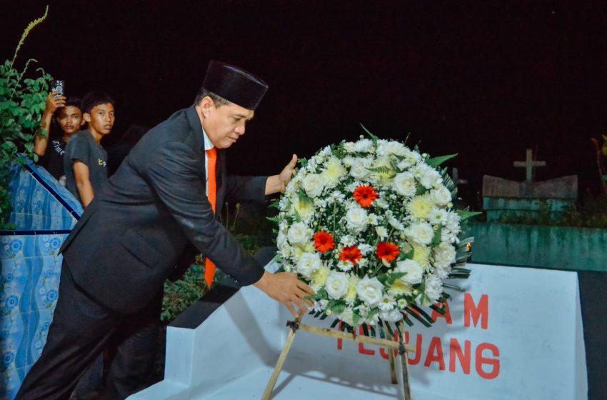  Pawai Obor dan Upacara Taptu Digelar Sambut HUT ke-78 Kemerdekaan RI di Batu Bara