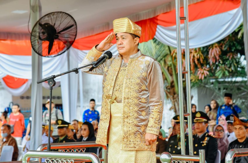  Pemkab Batu Bara Gelar Upacara HUT ke-78 Kemerdekaan RI