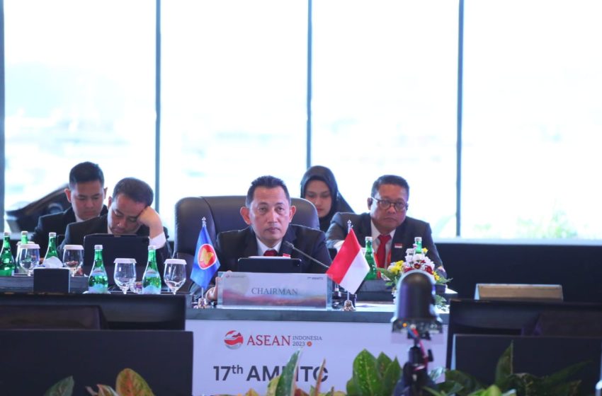  Buka AMMTC +3, Kapolri: Kerja Sama Kunci Penanganan Kejahatan Transnasional