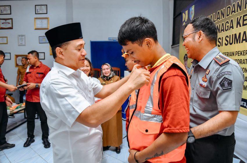  Wujudkan SDM Unggul, Pemkab Batu Bara Bekali Keterampilan Kerja Warga Binaan Lapas Labuhan Ruku