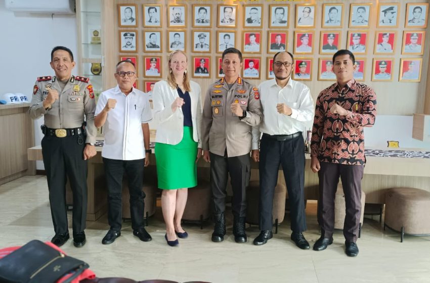  Konsulat Amerika Serikat Audiensi ke Polrestabes Medan