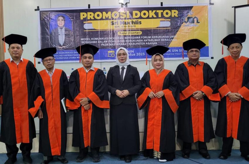  Prediket Terpuji, Bhayangkari Cabang Batu Bara Raih Gelar Doktor di UINSU