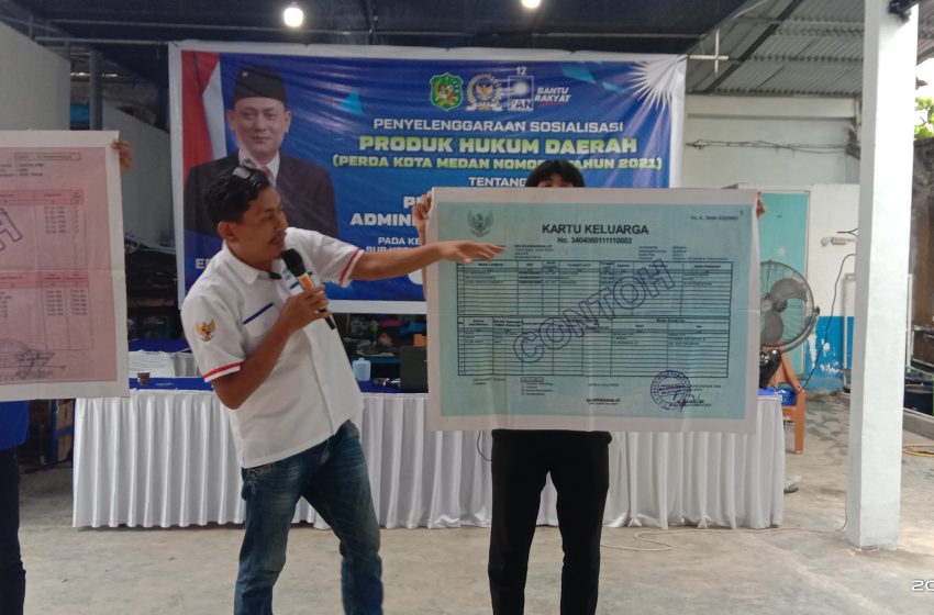  Edi Saputra Gelar Sosialisasi Perda : Masyarakat Harus Senantiasa Memantau Keabsahan Adminduk