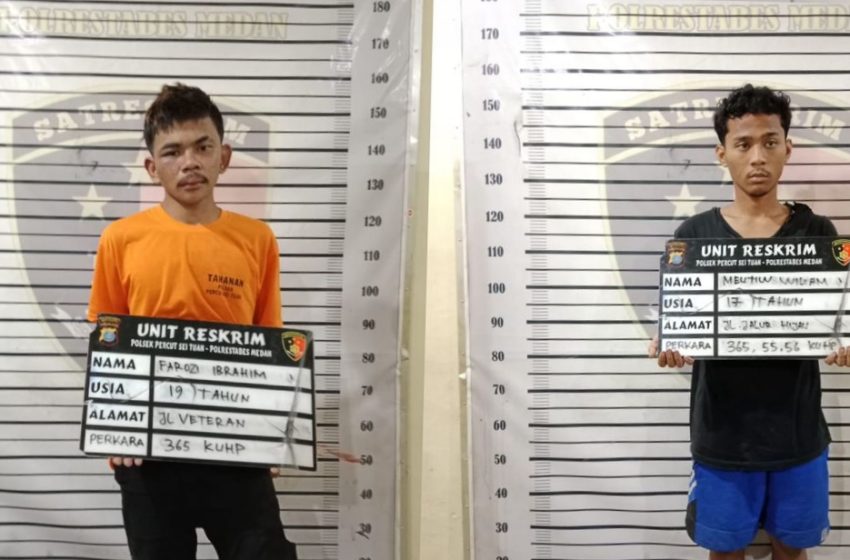 Polisi Tangkap dan Tembak Komplotan Pelaku Curas Kawasan Percut