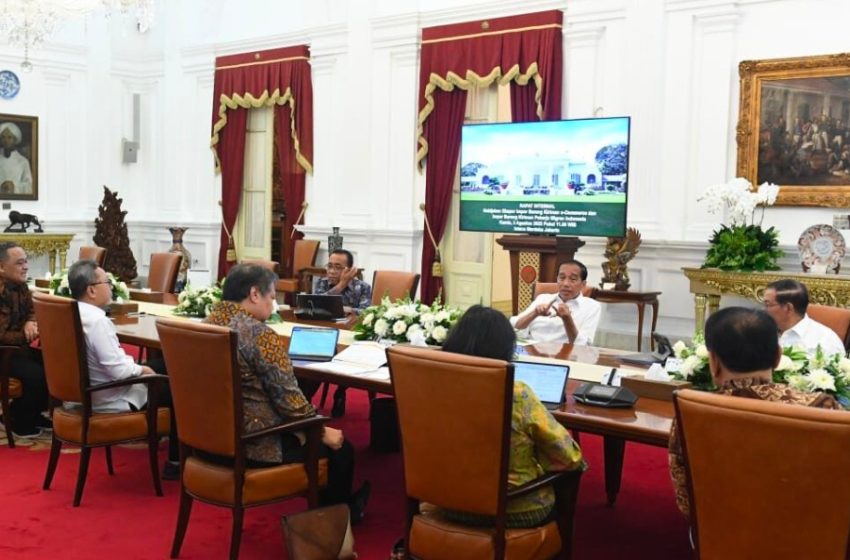  Presiden Jokowi Pimpin Ratas Terkait Pajak Relaksasi PMI