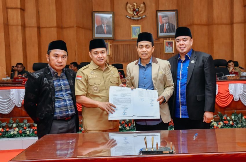  DPRD Batu Bara Setujui Ranperda P-APBD Tahun 2023