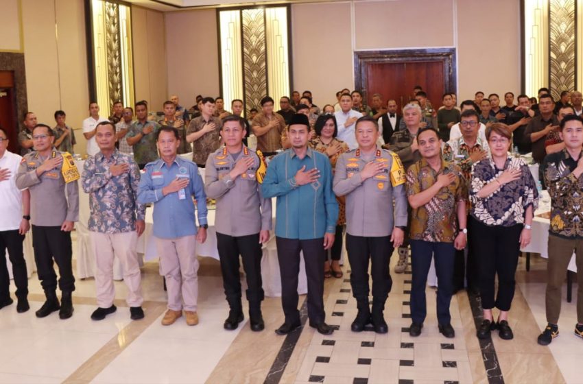  Kapolrestabes Medan Hadiri Deklarasi Anti Narkoba