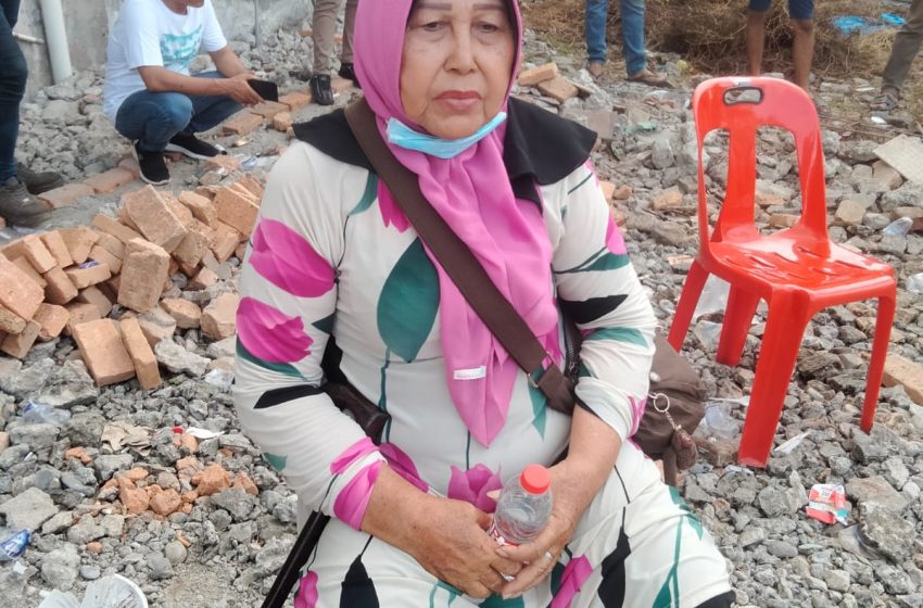  Pagar Rumah Hadijah Dirobohkan, Ini Lokasinya