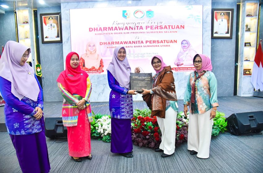  DWP Batu Bara Sambut Kunjungan Study Tiru DWP Ogan Ilir Sumatera Selatan