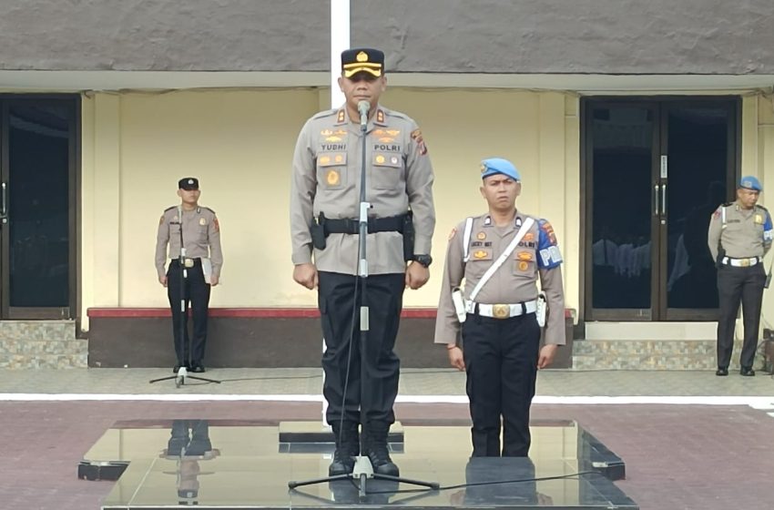  Waka Polrestabes Medan Minta Personel Hindari Politik Praktis