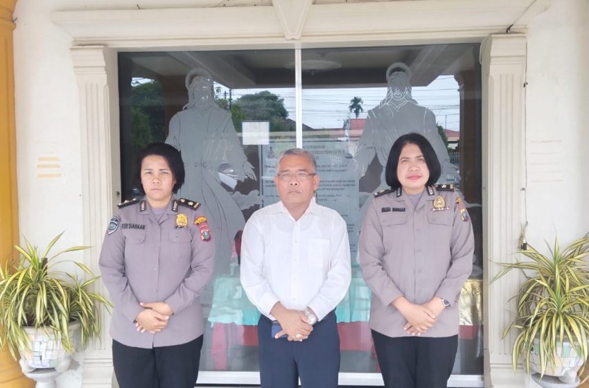  Jelang Pemilu 2024, Kasi Humas Polrestabes Medan Anjangsana ke Tokoh Agama