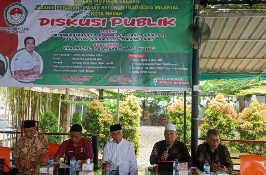  Diskusi Publik APPSINDO : Pembeli Berkunjung ke Pasar Tradisional Hanya Ibu-ibu Usia 40 Tahun ke Atas