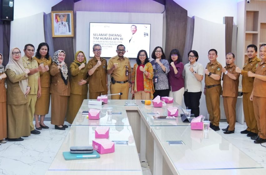  Diskominfo Sumut dan Humas KPK RI Kerja Sama Diseminasi Antikorupsi