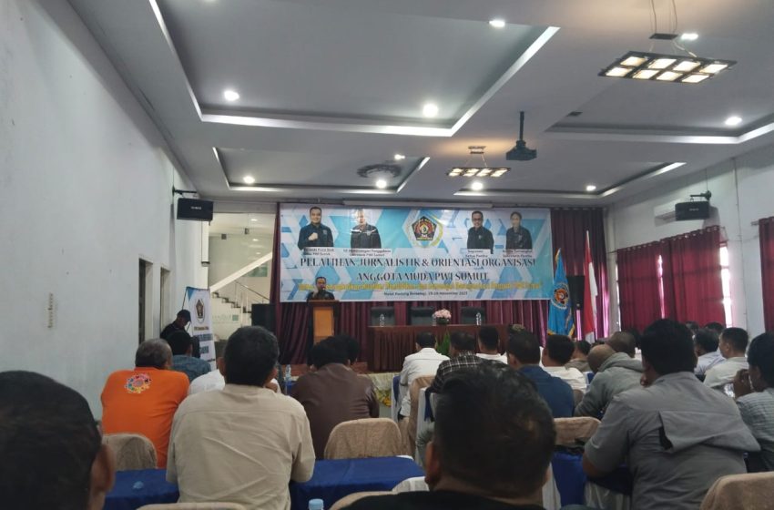  PWI Sumut Gelar Kegiatan Pelatihan Jurnalistik dan Orientasi Anggota di Hotel Rudang Berastagi