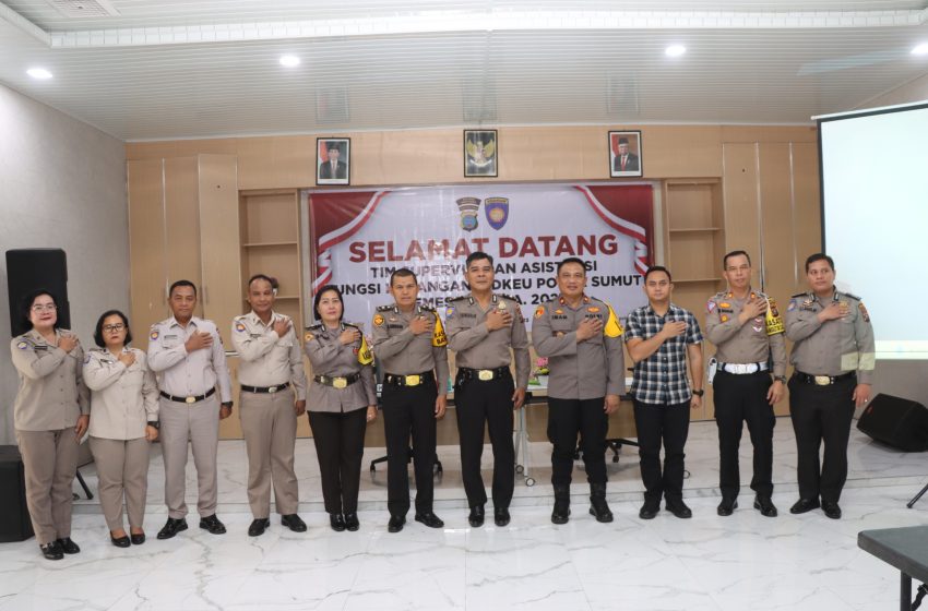  Tim supervisi dan asistensi fungsi keuangan Bidkeu Polda Sumut kunjungi Polres Batu Bara