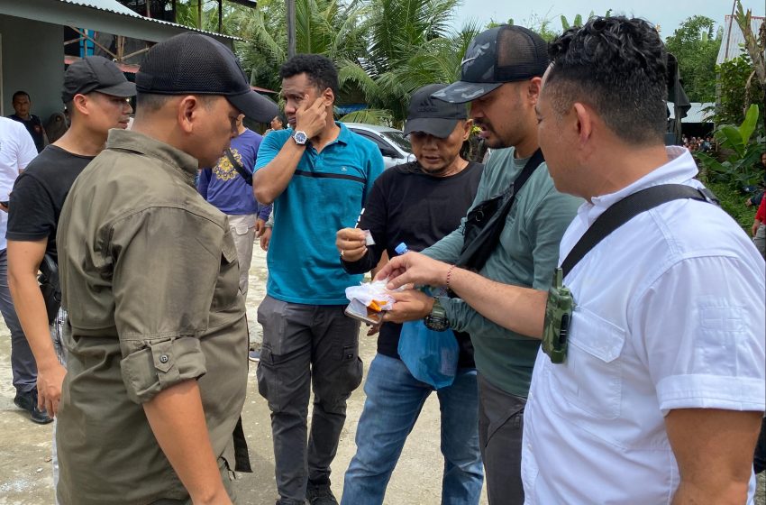  Polrestabes Medan Gerebek Kampung Narkoba Kawasan Percut, Satu Bandar Ditangkap