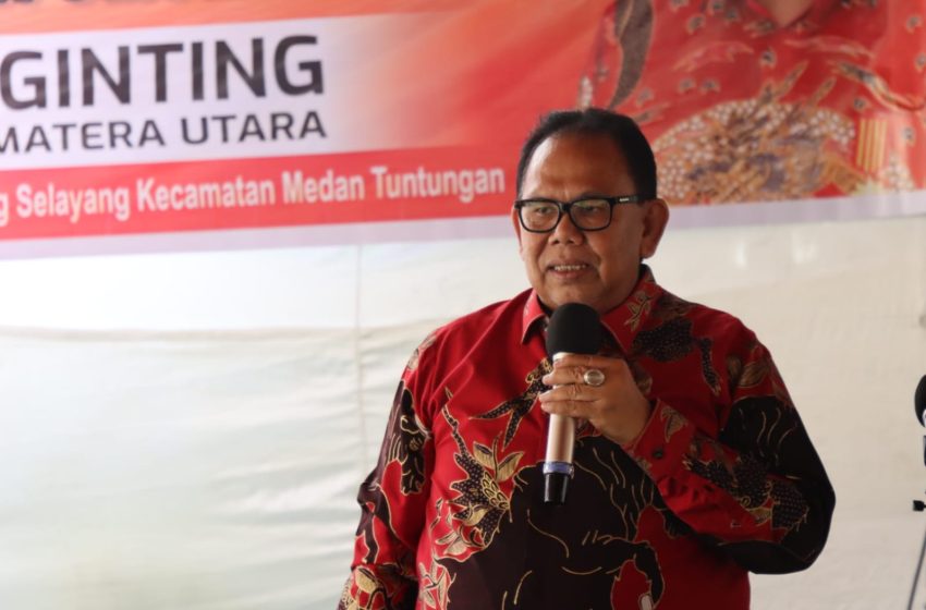  Ketua DPRD Sumut Perjuangkan Penerangan dan Pembuatan Jembatan Jalan Alternatif Medan-Berastagi