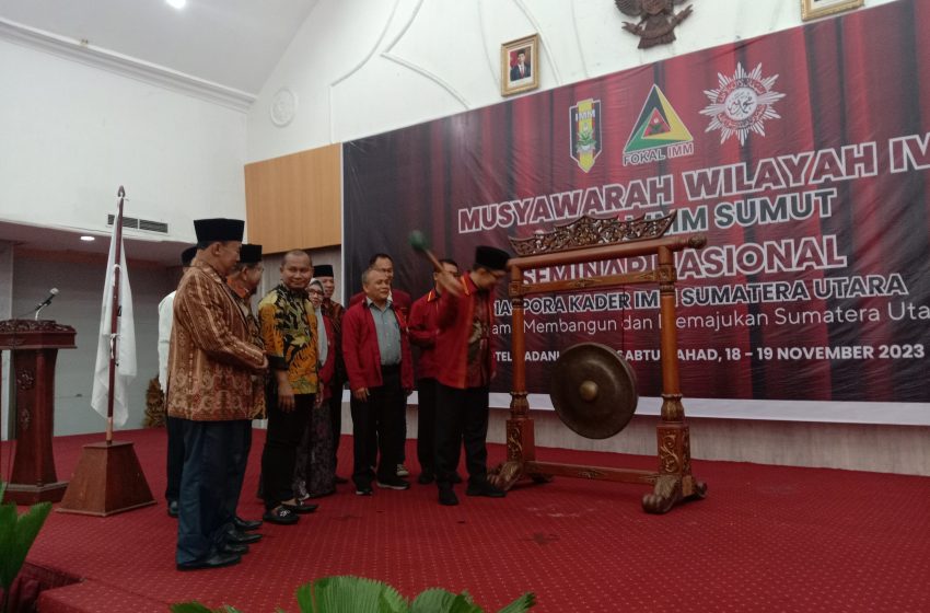  Pembukaan Muswil IV Fokal IMM Sumut, Yusuf Warsyim : Sesama Alumni Harus Saling Memperkuat
