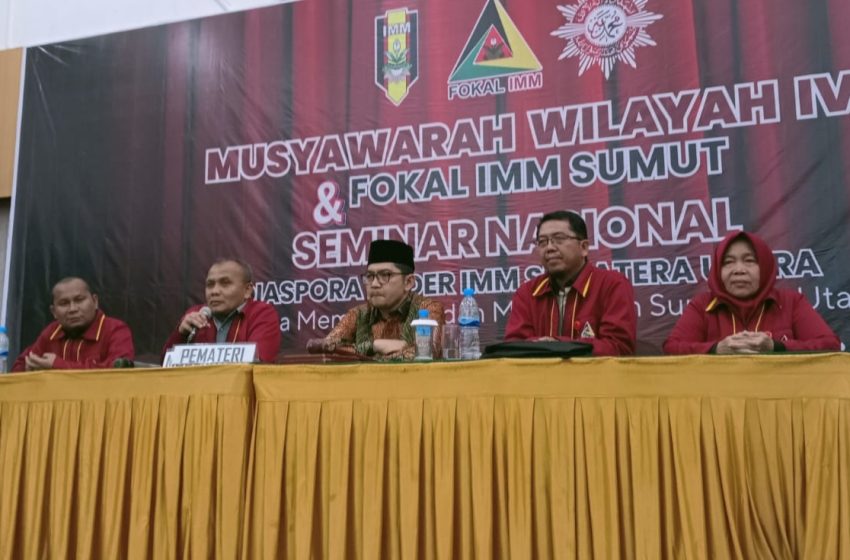  Wakil Ketua DPRD Sumut Rahmansyah Sibarani Terpilih Jadi Ketua Fokal IMM