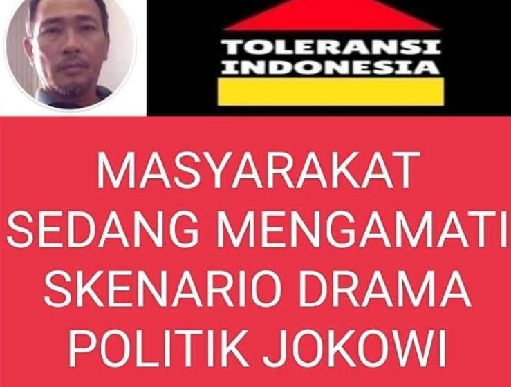  Masyarakat Sedang Mengamati Skenario Drama Politik Jokowi