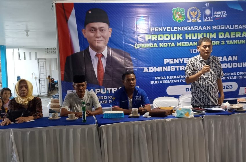  Sosialisasi Perda, Warga Apresiasi Program Adminduk Gratis Edi Saputra