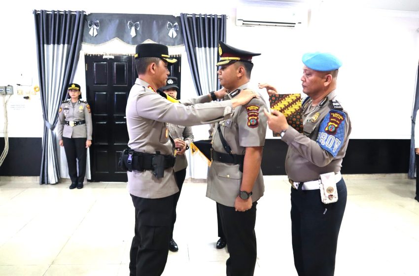  Kapolrestabes Medan Pimpin Penyerahan Jabatan Waka Polrestabes