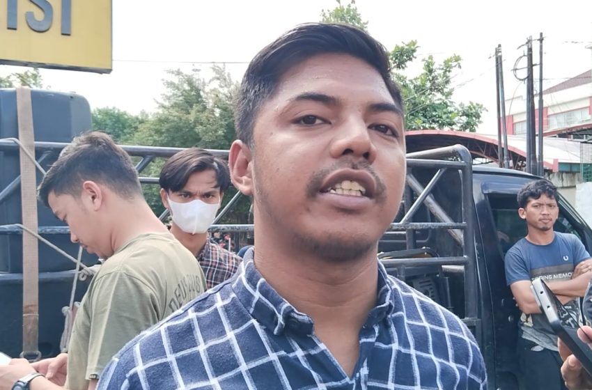  Puluhan Mahasiswa Gelar Aksi Damai di Polrestabes Medan, Ada 8 Tuntutannya